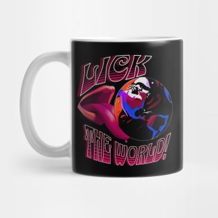 Lick The World - Trippy Pink Mug